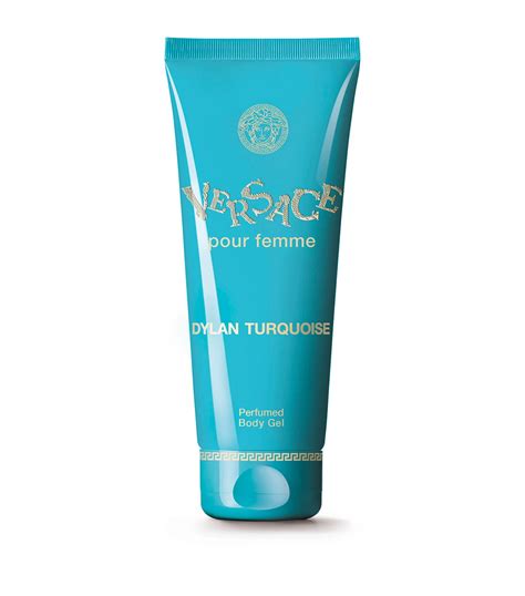 versace pour femme luxury body lotion 200ml|Versace dylan turquoise body gel.